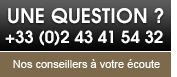 Une question ? Nos conseillés sont à votre écoute